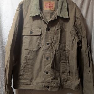 Levi's Men's Olive Military Jacket